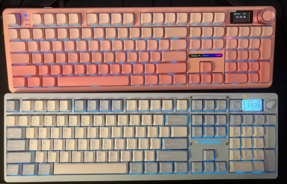 Aula F108 Pro and Chilkey ND104